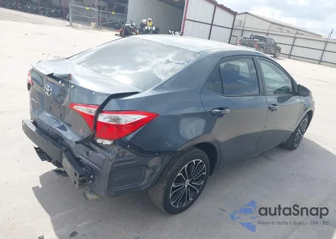 2014 Toyota Corolla S Plus from USA, damaged, VIN 5YFBURHE3EP111639